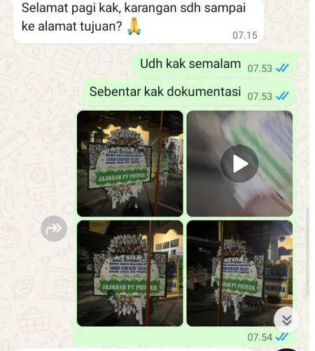 Pengiriman Papan Bunga Selamat Cibubur