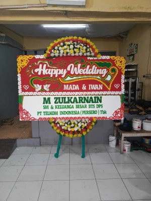 Papan Bunga di Cibubur