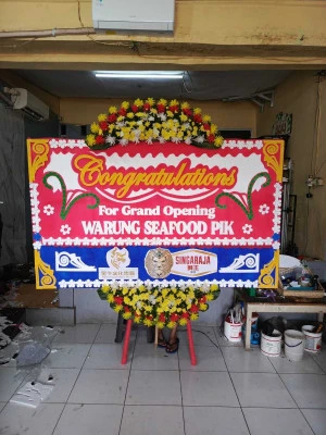 Papan Bunga di Cibubur