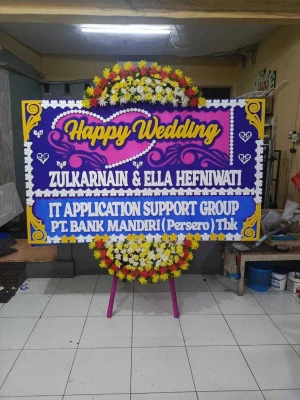 Papan Bunga di Cibubur